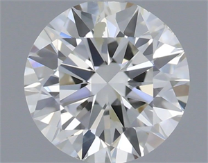 Foto Diamante Natural 0.40 quilates, Redondo , Color H, claridad SI2 y certificado IGI de