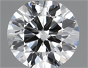 Natural Diamond 0.40 Carats, Round with Excellent Cut, H Color, SI2 Clarity and Certified by IGI