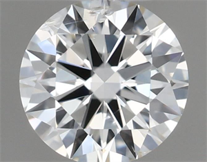 Foto Diamante Natural 0.46 quilates, Redondo , Color H, claridad SI2 y certificado IGI de