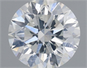 Natural Diamond 0.51 Carats, Round with Excellent Cut, E Color, SI1 Clarity and Certified by IGI