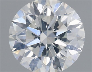Picture of Natural Diamond 0.51 Carats, Round with Excellent Cut, E Color, SI1 Clarity and Certified by IGI