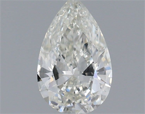 Picture of Natural Diamond 0.42 Carats, Pear with  Cut, H Color, VVS2 Clarity and Certified by IGI