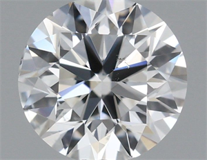 Foto Diamante Natural 0.50 quilates, Redondo , Color F, claridad SI1 y certificado IGI de