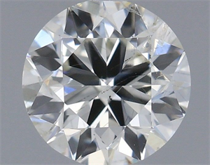 Foto Diamante Natural 0.40 quilates, Redondo , Color H, claridad SI2 y certificado IGI de