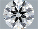 Diamante Natural 0.40 quilates, Redondo , Color H, claridad VS1 y certificado IGI