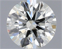 Diamante Natural 0.40 quilates, Redondo , Color J, claridad VVS2 y certificado IGI