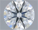 Natural Diamond 0.42 Carats, Round with Excellent Cut, E Color, VVS1 Clarity and Certified by IGI