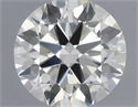 Diamante Natural 0.40 quilates, Redondo , Color J, claridad VVS2 y certificado IGI
