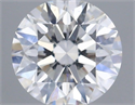 Natural Diamond 0.52 Carats, Round with Excellent Cut, E Color, SI1 Clarity and Certified by IGI