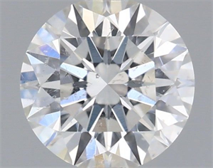 Picture of Natural Diamond 0.50 Carats, Round with Excellent Cut, E Color, SI1 Clarity and Certified by IGI