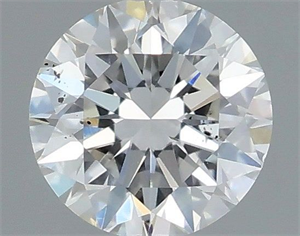 Foto Diamante Natural 0.40 quilates, Redondo , Color F, claridad SI1 y certificado IGI de