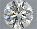 Diamante Natural 0.50 quilates, Redondo , Color I, claridad SI2 y certificado IGI