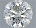 Natural Diamond 0.45 Carats, Round with Excellent Cut, E Color, SI1 Clarity and Certified by IGI