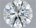 Diamante Natural 0.55 quilates, Redondo , Color F, claridad VS2 y certificado IGI