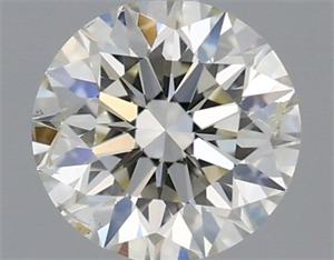 Foto Diamante Natural 0.43 quilates, Redondo , Color I, claridad SI2 y certificado IGI de