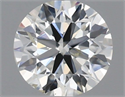 Natural Diamond 0.40 Carats, Round with Excellent Cut, I Color, SI2 Clarity and Certified by IGI
