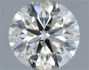 Picture of Natural Diamond 0.40 Carats, Round with Excellent Cut, K Color, SI2 Clarity and Certified by IGI