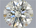 Diamante Natural 0.44 quilates, Redondo , Color K, claridad VS2 y certificado IGI