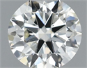 Natural Diamond 0.40 Carats, Round with Excellent Cut, I Color, SI2 Clarity and Certified by IGI