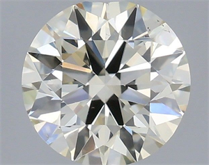 Picture of Natural Diamond 0.40 Carats, Round with Excellent Cut, K Color, VS2 Clarity and Certified by IGI
