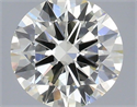 Natural Diamond 0.40 Carats, Round with Excellent Cut, K Color, VS1 Clarity and Certified by IGI