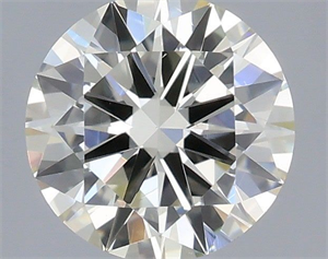 Picture of Natural Diamond 0.40 Carats, Round with Excellent Cut, K Color, VS1 Clarity and Certified by IGI