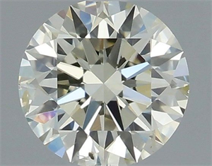 Foto Diamante Natural 0.42 quilates, Redondo , Color K, claridad SI2 y certificado IGI de