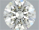 Diamante Natural 0.40 quilates, Redondo , Color K, claridad VS1 y certificado IGI