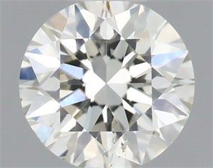 Foto Diamante Natural 0.40 quilates, Redondo , Color K, claridad SI2 y certificado IGI de