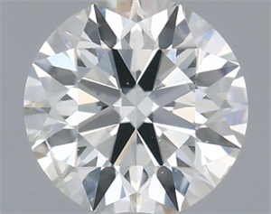 Foto Diamante Natural 0.41 quilates, Redondo , Color F, claridad SI2 y certificado IGI de