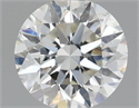 Natural Diamond 0.40 Carats, Round with Very Good Cut, H Color, SI2 Clarity and Certified by IGI