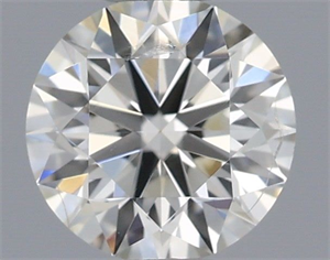 Foto Diamante Natural 0.41 quilates, Redondo , Color I, claridad SI2 y certificado IGI de