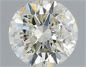 Diamante Natural 0.42 quilates, Redondo , Color K, claridad I1 y certificado IGI