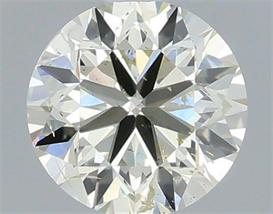 Foto Diamante Natural 0.50 quilates, Redondo , Color L, claridad SI2 y certificado IGI de