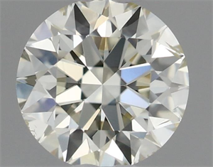 Picture of Natural Diamond 0.41 Carats, Round with Excellent Cut, L Color, SI1 Clarity and Certified by IGI