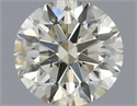Diamante Natural 0.42 quilates, Redondo , Color L, claridad SI1 y certificado IGI