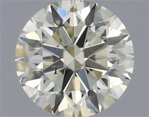 Foto Diamante Natural 0.42 quilates, Redondo , Color L, claridad SI1 y certificado IGI de