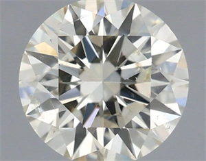 Foto Diamante Natural 0.45 quilates, Redondo , Color L, claridad SI2 y certificado IGI de