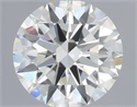 Natural Diamond 0.43 Carats, Round with Excellent Cut, G Color, VS1 Clarity and Certified by IGI