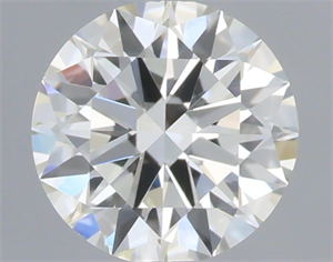 Picture of Natural Diamond 0.43 Carats, Round with Excellent Cut, G Color, VS1 Clarity and Certified by IGI