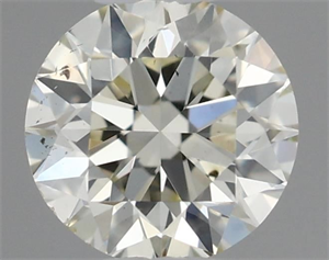 Picture of Natural Diamond 0.40 Carats, Round with Excellent Cut, K Color, SI1 Clarity and Certified by IGI