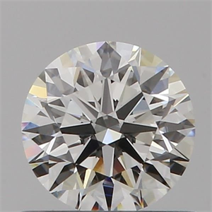 Picture of Natural Diamond 0.57 Carats, Round with Excellent Cut, I Color, VVS2 Clarity and Certified by GIA