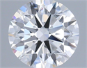 Natural Diamond 0.46 Carats, Round with Excellent Cut, F Color, VS2 Clarity and Certified by IGI
