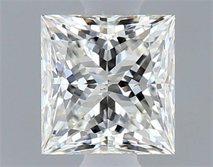 Picture of Natural Diamond 0.50 Carats, Princess with  Cut, I Color, VS2 Clarity and Certified by GIA