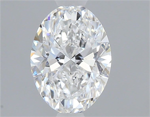 Foto Diamante Natural 0.71 quilates, Ovalado , Color D, claridad SI1 y certificado GIA de