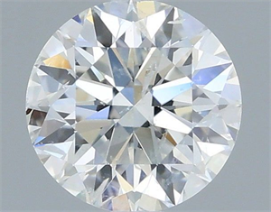 Picture of Natural Diamond 0.40 Carats, Round with Excellent Cut, G Color, SI2 Clarity and Certified by IGI
