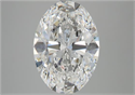 Natural Diamond 5.07 Carats, Oval with  Cut, E Color, VS1 Clarity and Certified by GIA