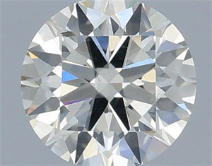 Foto Diamante Natural 0.42 quilates, Redondo , Color I, claridad SI2 y certificado IGI de