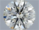 Diamante Natural 0.40 quilates, Redondo , Color J, claridad VS2 y certificado IGI