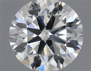 Foto Diamante Natural 0.43 quilates, Redondo , Color H, claridad SI2 y certificado IGI de